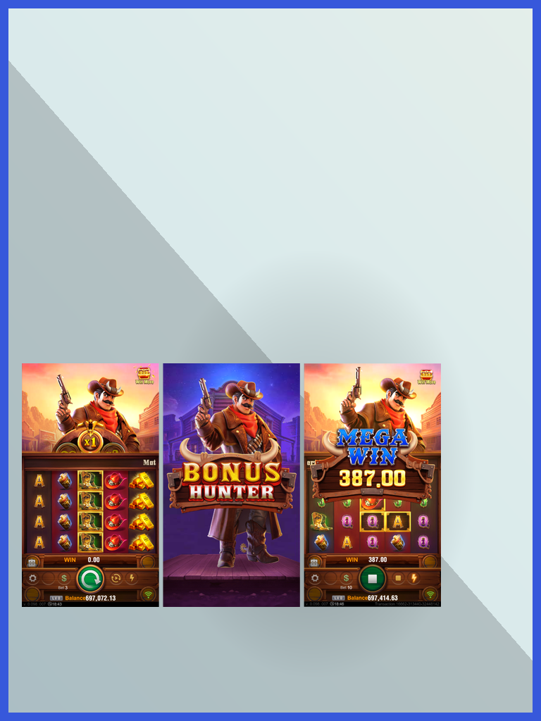 Bonus Hunter · Tampilan Antarmuka Aplikasi KOIGATE88