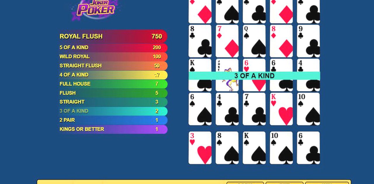 Joker Poker · Tampilan Antarmuka Aplikasi KOIGATE88